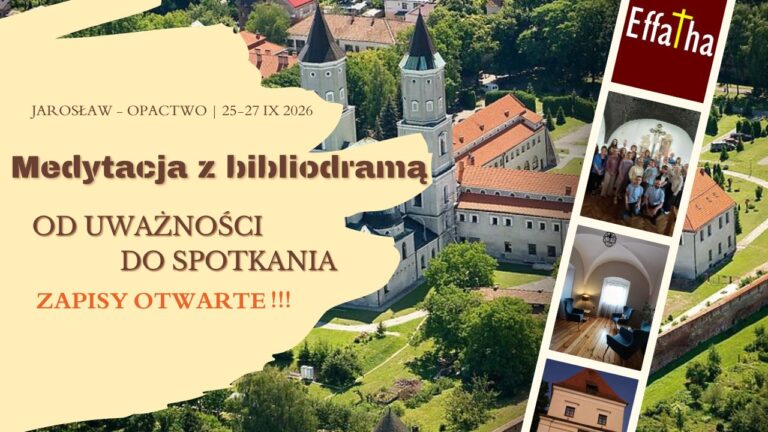 Medytacja z bibliodramą. Od uważności do Spotkania